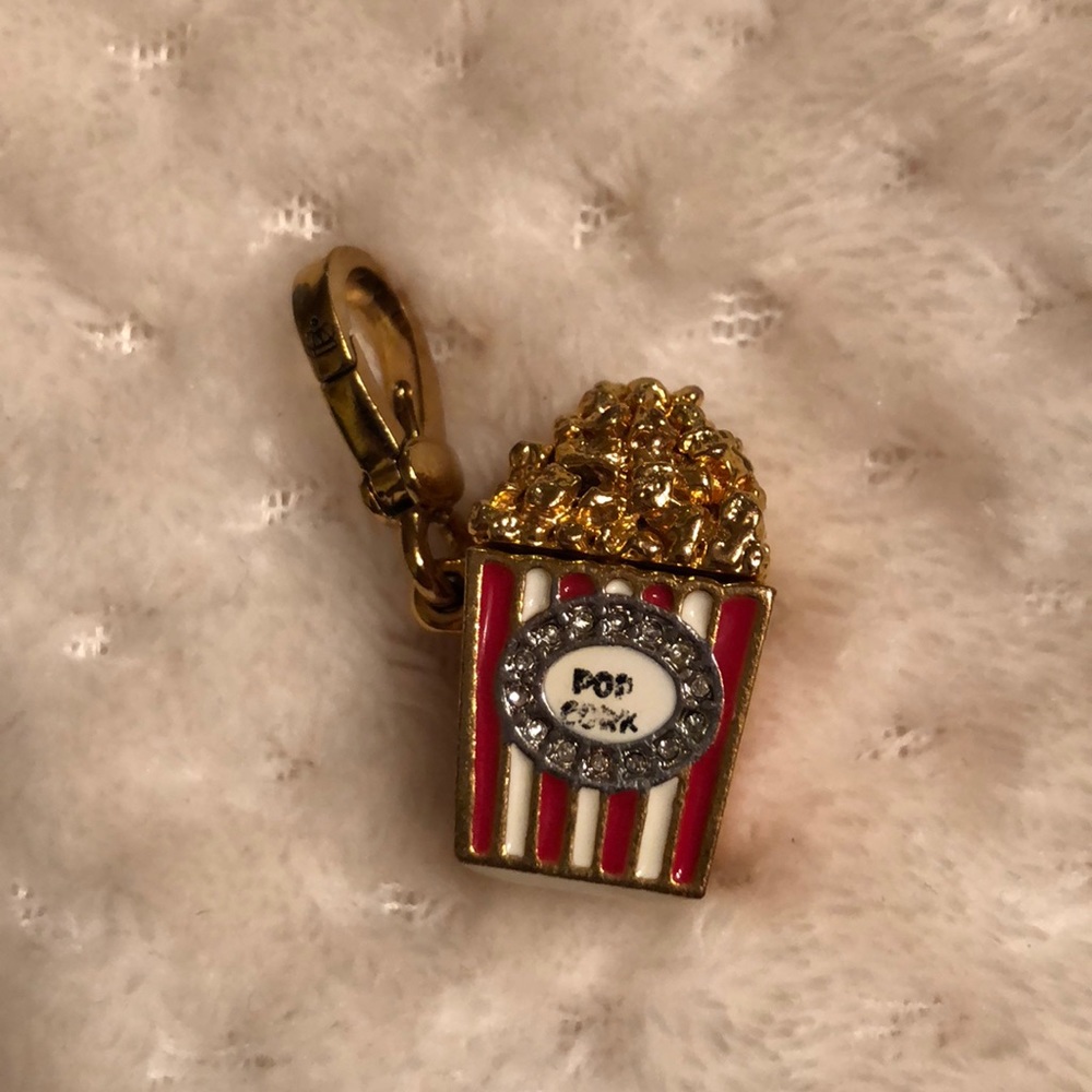 Juicy coture charm: gold popcorn